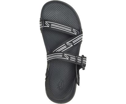 Sandalias Chacos Hombre Lowdown Negras / Blancas España ZGLH18675